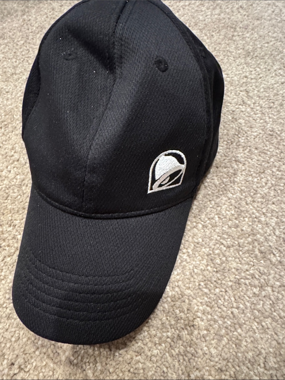 Black Taco Bell Embroidered Logo Baseball Cap for Men or Women